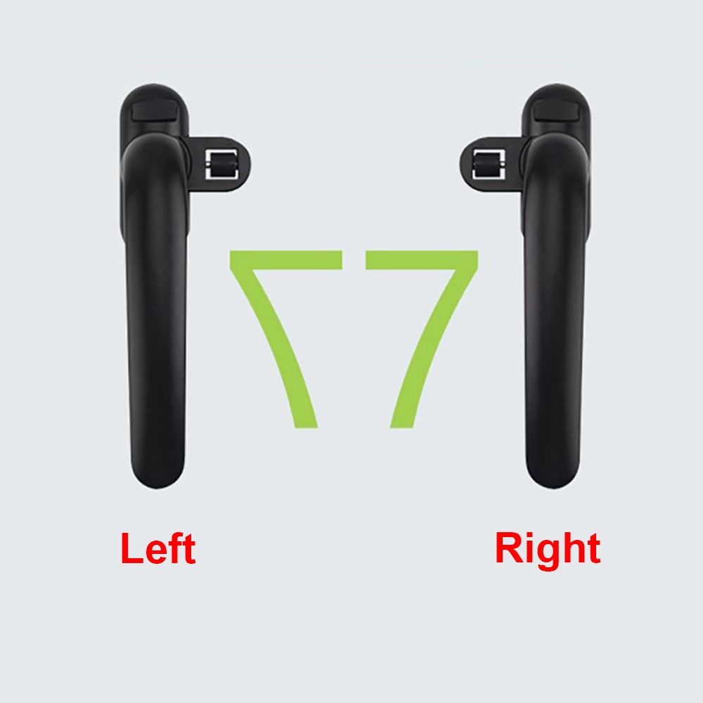 Плоская открытая дверь 50 Нажимная оконная ручка Алюминиевый сплав 7 Тип ручки Профессиональная оконная ручка