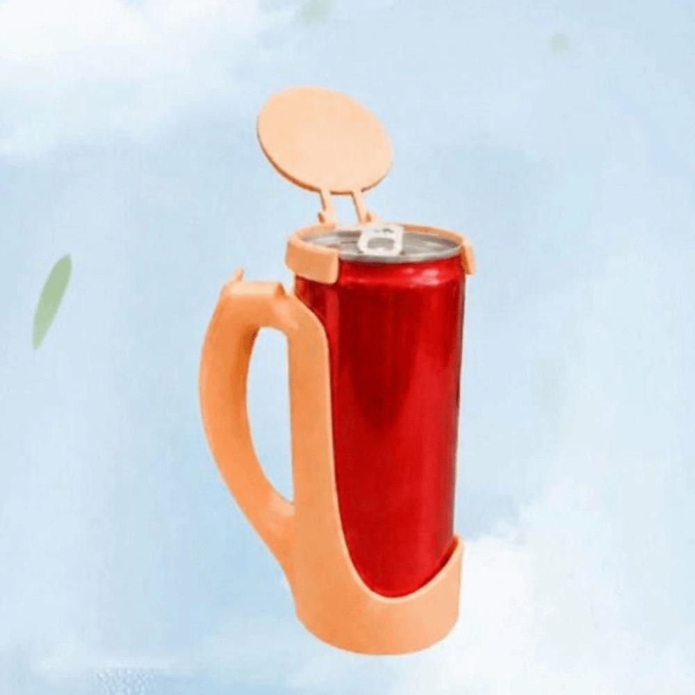 Cup Lid Coke Can Holder Multifunctional Handles for Beverages Can Energy Drink Holders  For Cola