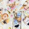 Skzoo Kpop Sk Фигурки Stray Мультяшные Двусторонние Печать Прозрачный Акрил Брелок Украшение Фан Коллекция Подарок Z Carry Мини Легкий Портативный