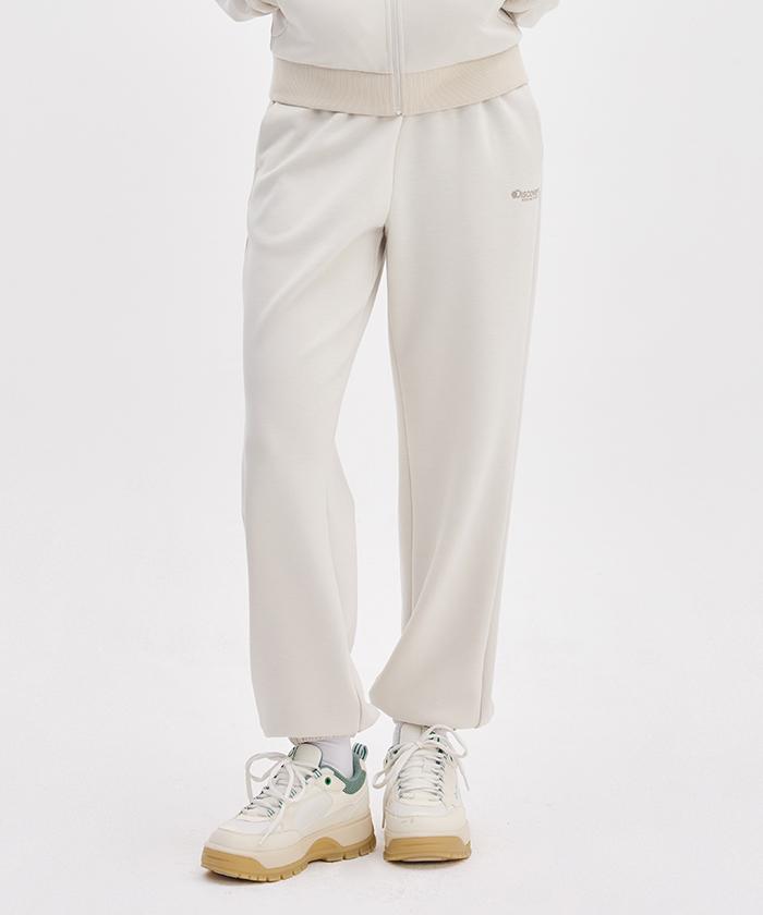 DISCOVERY EXPEDITION Knit Essentials Women'S Training Jogger Pants (D/Ivory)