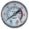 Case Air Compressor Hydraulic Fluid Pressure Gauge