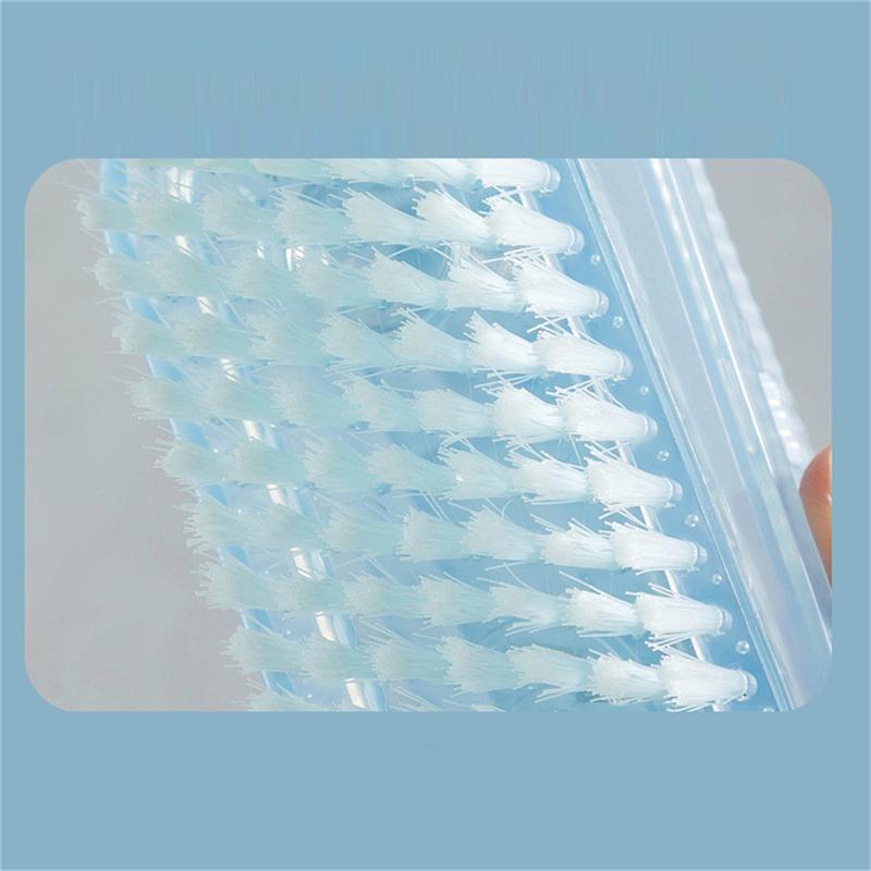 Коробка для мыла для одежды 2 в 1 с кистью Многофункциональная коробка для хранения пенящегося мыла без рук с кистью