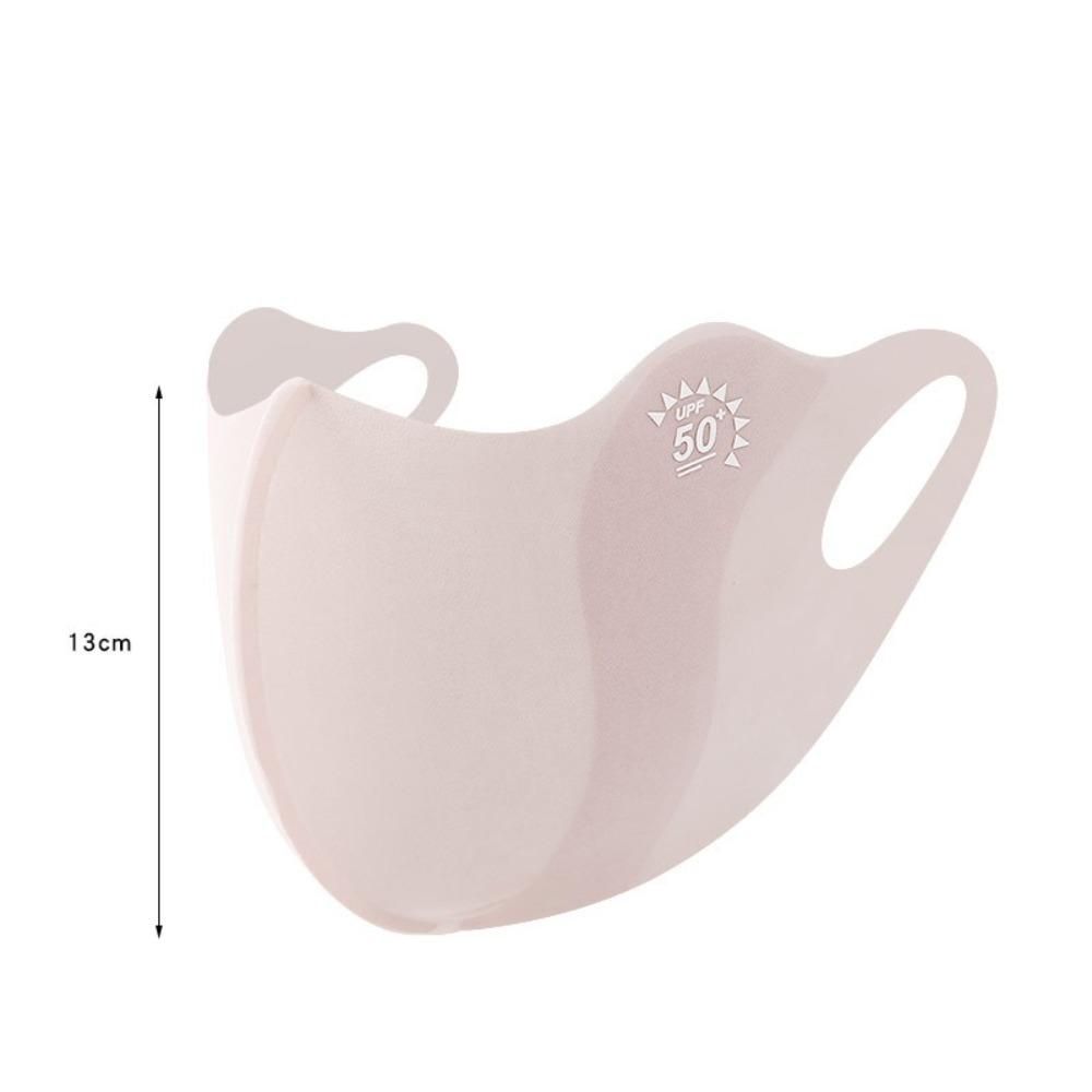 Anti-UV Ice Silk Mask Washable Riding Face Mask New Face Cover Scarf Four Seasons