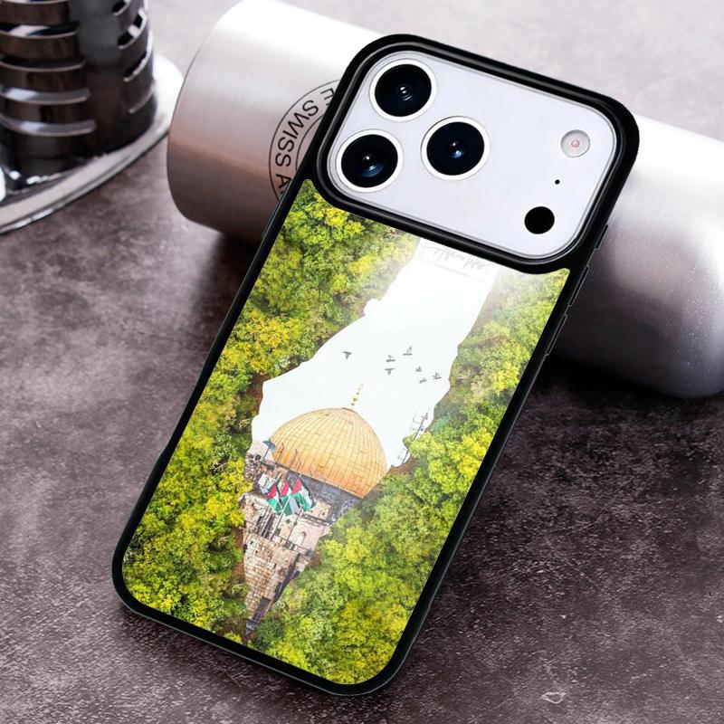 Бесплатный чехол для телефона с флагом Палестины для iPhone 17 16 15 Pro Max Air 14 13 12 11 Plus Ударопрочный чехол