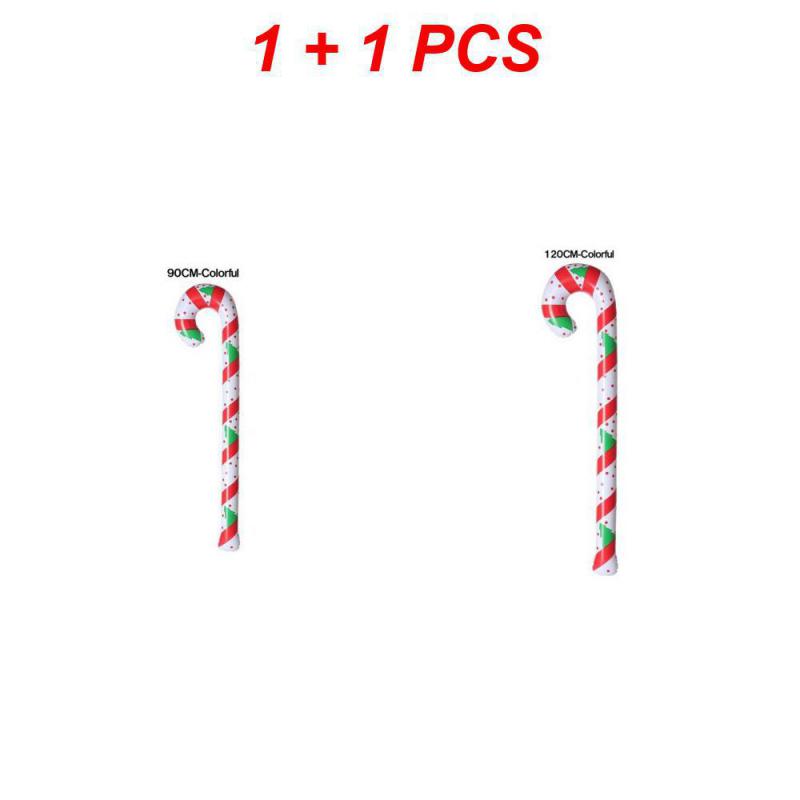 4-1 шт надувные рождественские конфеты палочки воздушные шары 90/120 см наружные конфеты трости украшения для дома для рождественской вечеринки декор поставки