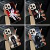 Классическое аниме-B--Черный дворецкий Чехол для телефона Для iPhone 11 12 13 14 15 16Pro Max Plus белый Серебристый Чехол для телефона