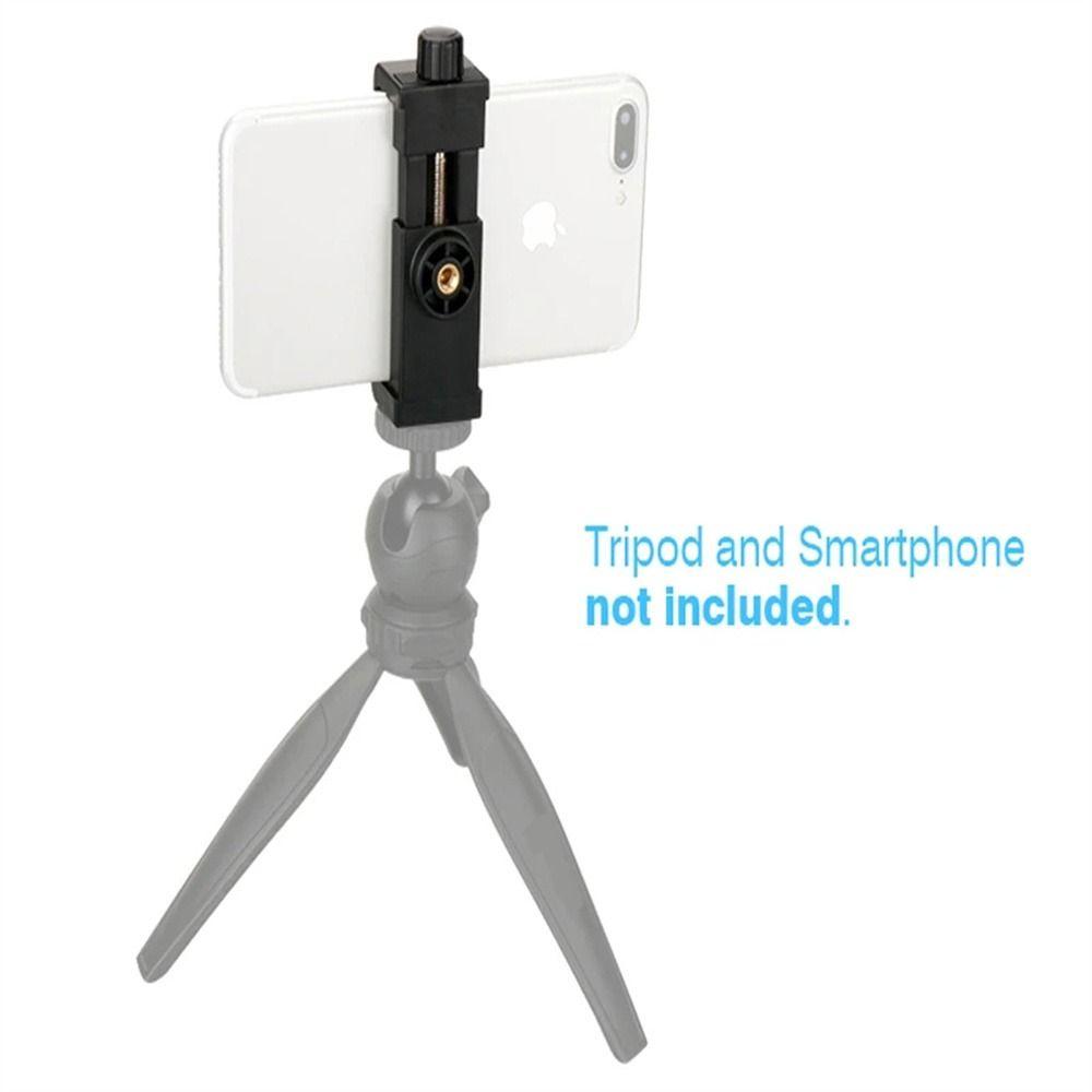 Mobile Broadcast Bracket Phone Clip Phone Mount Bracket Clip Holder Smartphone Tripod Mount Adapter