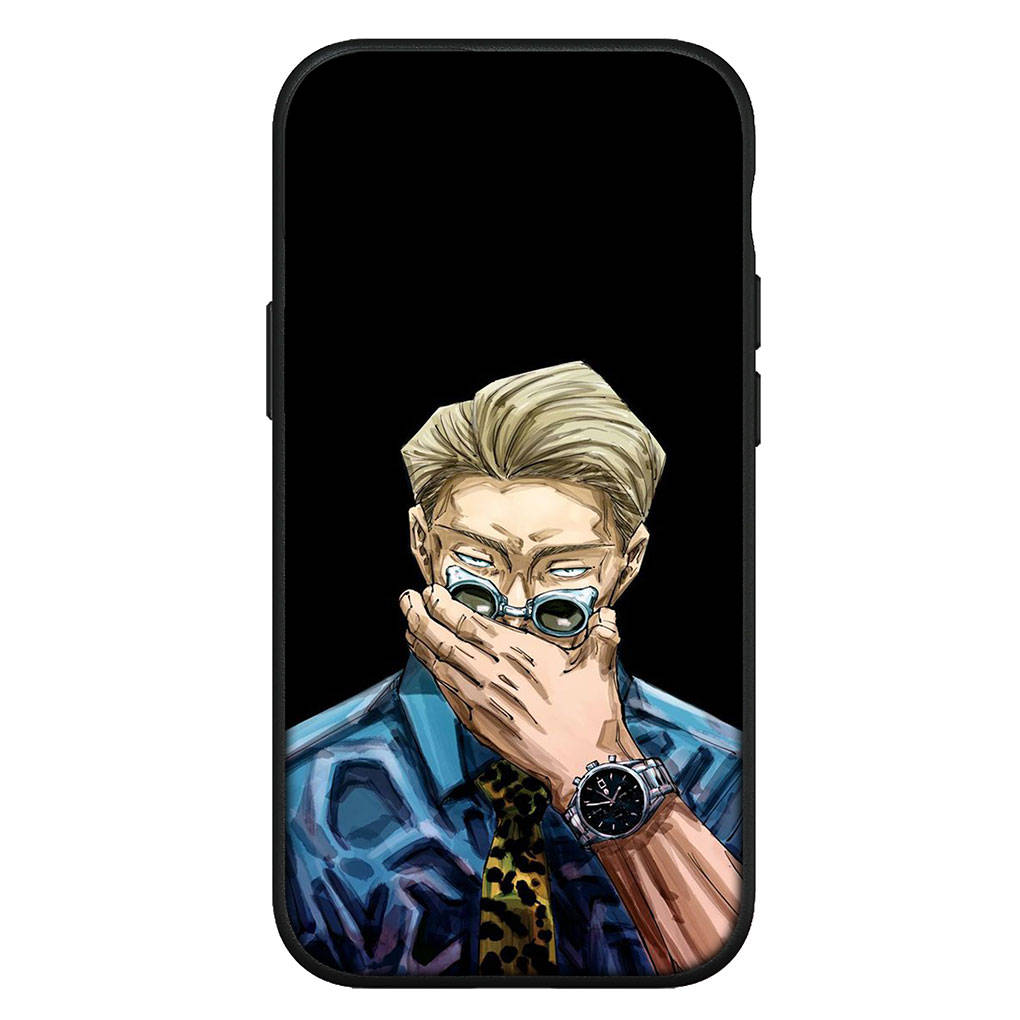 Чехол для iPhone 16 15 Xiaomi Redmi Note 14 13 12 11 Pro Max X 8 16e Samsung Galaxy S25 S24 S23 Moto OPPO Huawei Jujutsu Gojo Satoru Kaisen Чехол для телефона