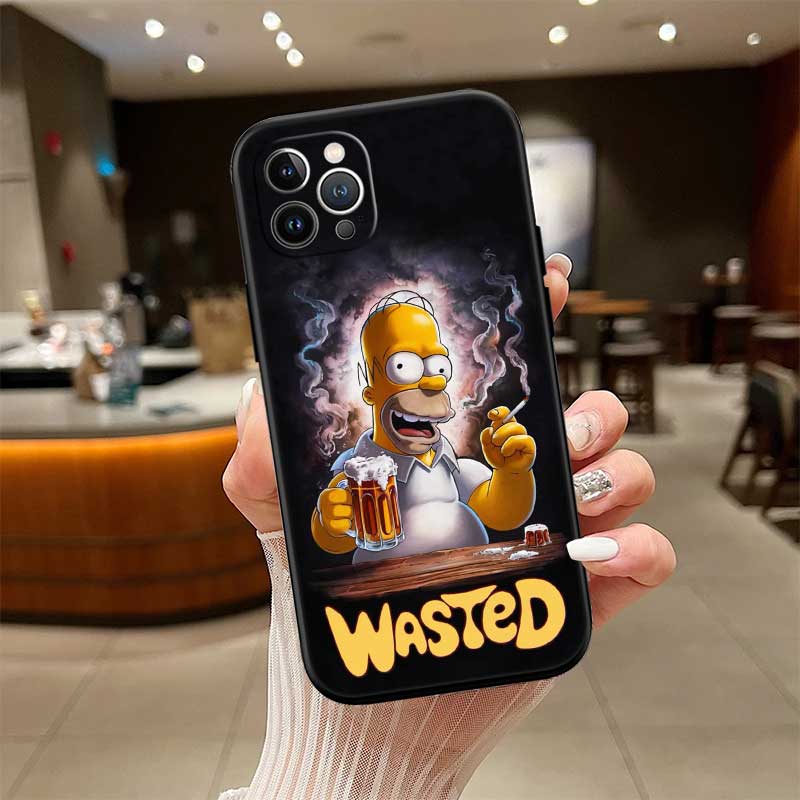 RE53 S-Simpsons New High-End Shell Phone Case for OPPO A3 Pro A72 A74 A76 A77 A77S A78 A79 A94 A95 A18 A40M A58