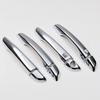 Chrome/Carbon Fiber Car Door Handle Cover Trim For Hyundai Elantra 2017-