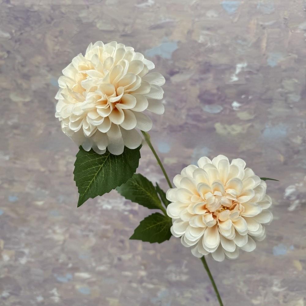 New Silk Artificial Dahlia Flowers Decorative Bouquet Chrysanthemum Fake Flower Floral Artificial Faux Plants Wedding