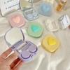 White Pink Yellow Glasses Cosmetic Contact Lenses Box Contact Lens Case For Eyes Travel Kit Holder Container Travel Accessaries