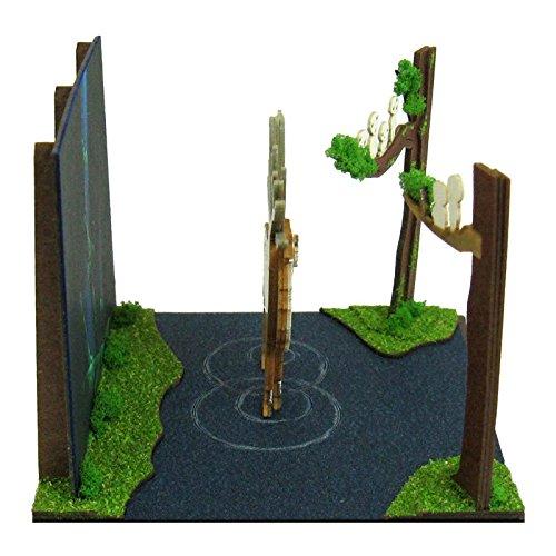 Sankei Миниатюра Studio Ghibli Принцесса Мононоке Лесной дух Масштаб 1:100 Бумажная модель MP07-43