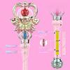 Children's Rotating Sound and Light Dream Queen Scepter Magic Wand Gift Box Light Play House Gift Girl Toy