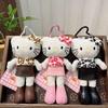 Милая мультяшная Sanrio кукла Хелло Китти на длинных ножках, брелок, подвеска, украшение для рюкзака, декоративное