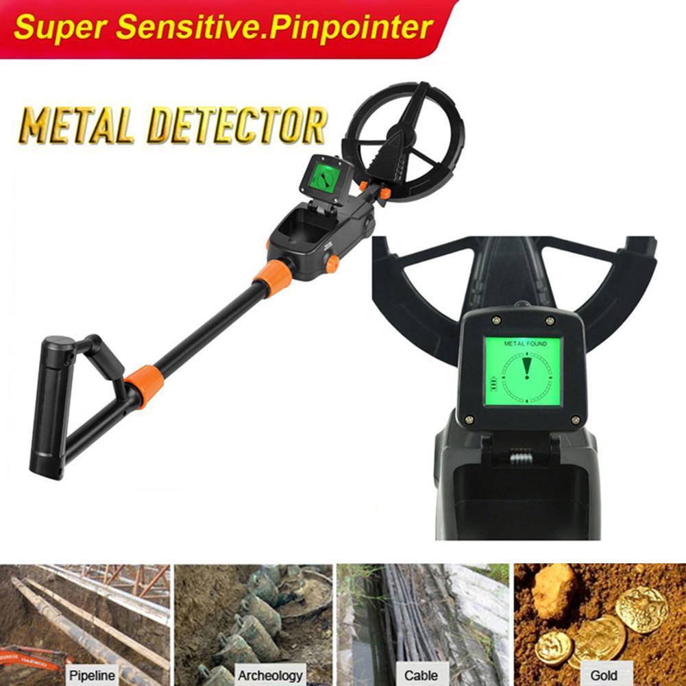 MD1008A Metal Gold Detector Handheld Handheld Gold Treasure Underground Metal Detector Tracker Seeker Finders With Search Coil
