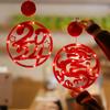 Suction Cup Window Lamp Decoration Dragon Light Pendant Chinese New Year New Year Hanging Light