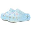 Crocs Crush Clog Дневник полета на воздушном шаре EVA Изысканные Милые Индивидуальность Дырочные туфли Унисекс Белый Синий