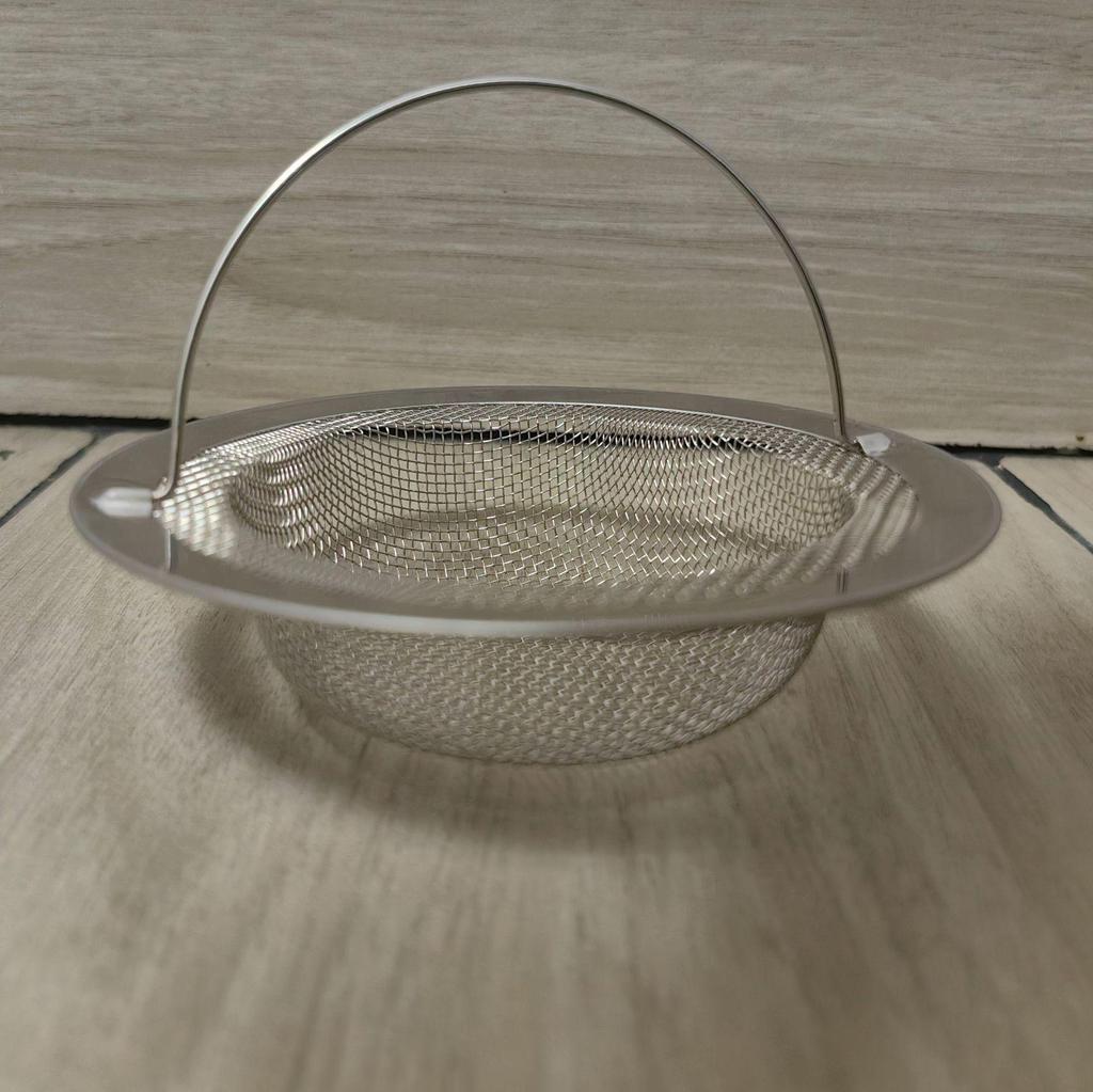 Черная сетка-фильтр для кухонной мойки из нержавеющей стали для овощей и остатков