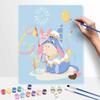 Disney Oil Paint Hand Painting Kit Eeyore Piglet Party Classic Style Home Decor Gifts DIY Art Wall Decor Painted Canvas Supplies