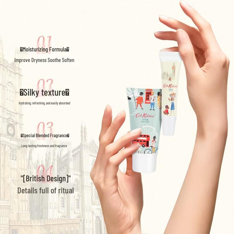 Набор Cath Kidston «Лондонский автобус» для ухода за руками и губами