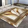Light Luxury Gold Diamond Pile Living Room Carpet Simple Carpet Sofa Coffee Table Carpet Bedroom Study Carpet