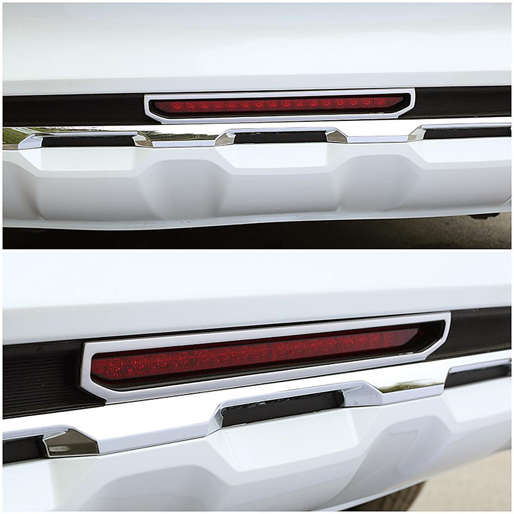 Для Haval F7 F7X 2018-2024 автомобиль задний стоп-сигнал рамка отделка нержавеющая сталь декоративная наклейка хромированный стиль внешние детали