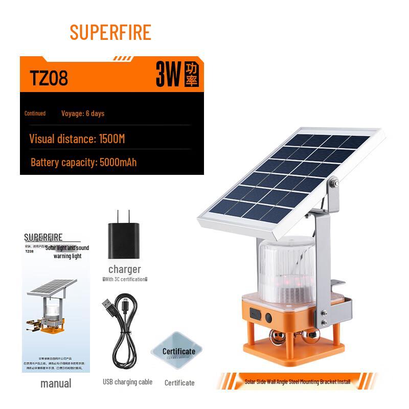 SupFire TZ08 Multi-functional LED Warning & Work Light