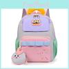 Детский школьный рюкзак из дышащего нейлона с красочным буквенным узором для детей начальной школы