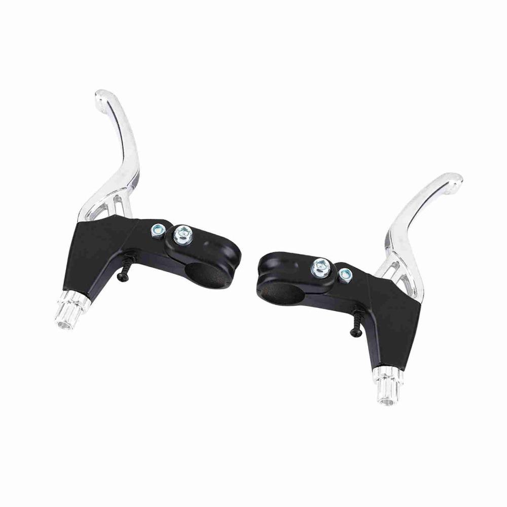 1 Pair Aluminum Alloy Bicycle Brake Levers 4 Finger Grip Bike Brake Handle ,Most Bicycle