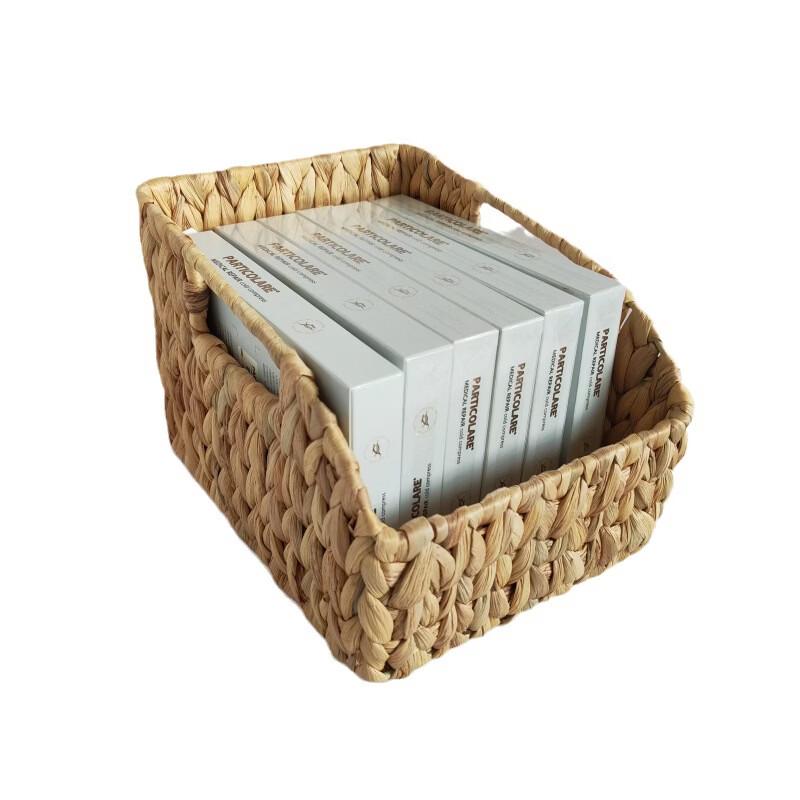 Nordic Style Water Hyacinth Woven Storage Basket Set