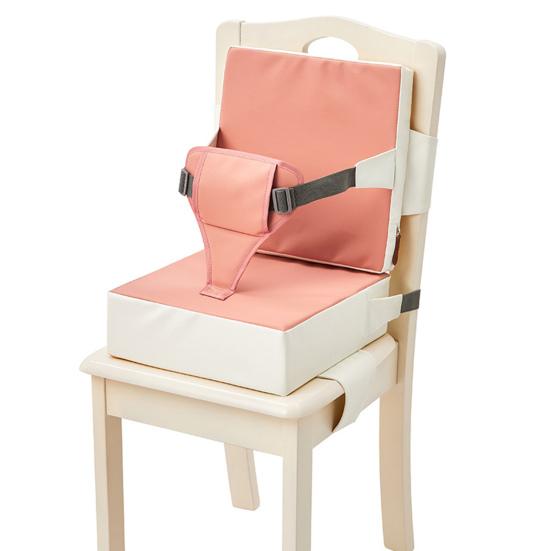 Детское сиденье-бустер для обеденного стола, кухонного стула, водонепроницаемое, устойчивое к пятнам, со спинкой и