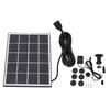 Solar Panel Water Pump Kit 4W 5V Easy To Assemble Solar Fountain Water Pump for Outdoor Garden