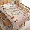 "Party Tablecloth/Tablecover" Elegant 70Th Birthday Tablecloth with Glittering Golden "177.8cm And Sparkling Diamonds, Durable Polyester, No Electrici