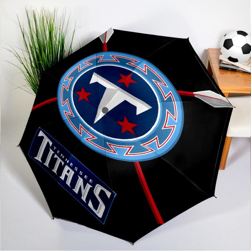 Tennessee Logo Art Umbrella 8-Frame for Travel, Camping, Casual Lightweight Portable Umbrella, Essential for Every Family Holidays Gift