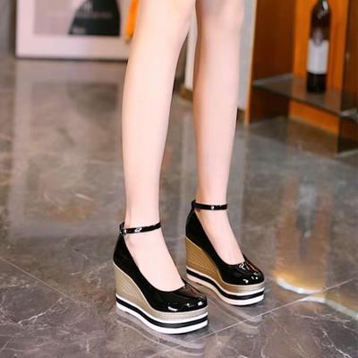 Модная женская обувь Лоферы Танкетки Платформа Высокий каблук Сандалии Лето 2025 Новый тренд Дизайнерская Повседневная обувь Туфли-лодочки для платья Sandalias Mujer