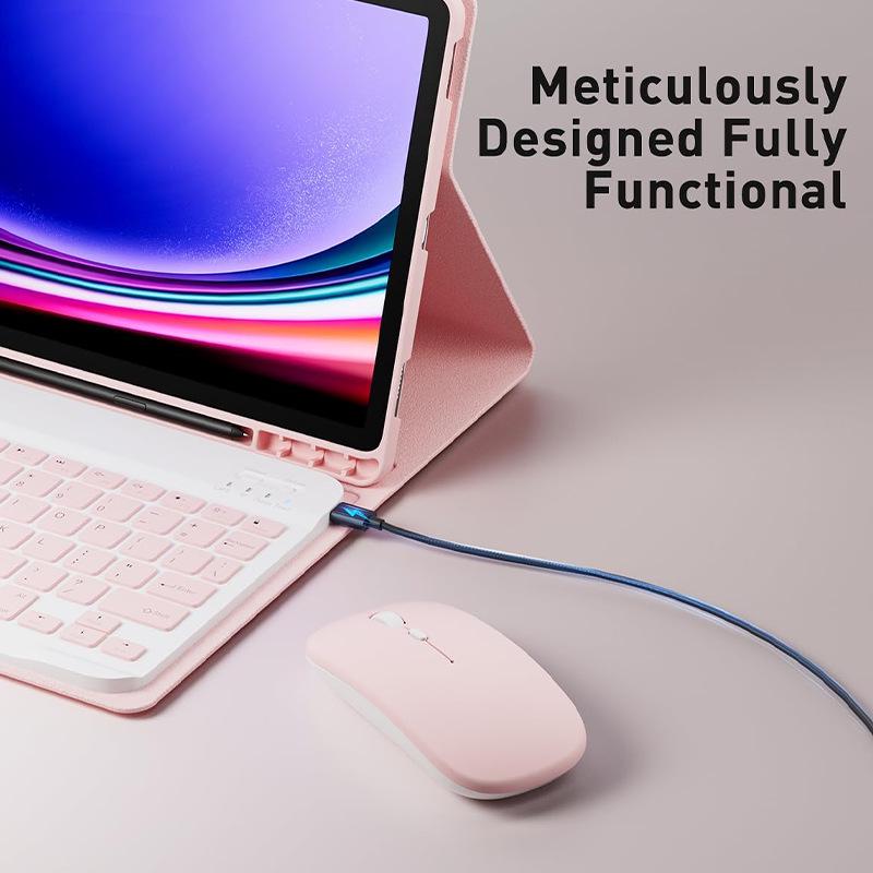 Чехол-клавиатура для планшета Samsung A7 10,4" с беспроводным Bluetooth - Испанская раскладка