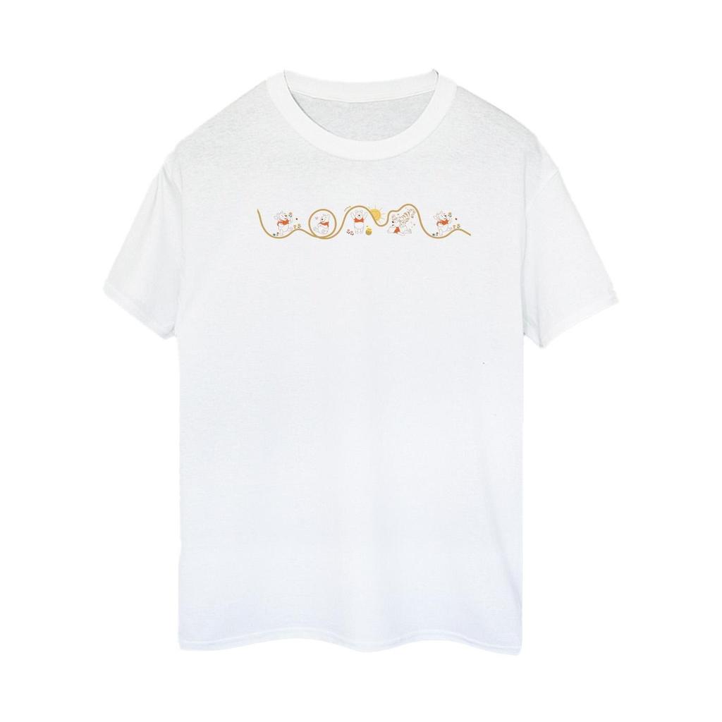 Disney Womens/Ladies Winnie The Pooh Tigger Line Cotton Boyfriend T-Shirt