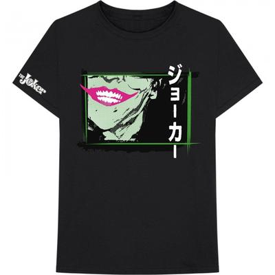 The Joker Хлопковая футболка унисекс с улыбкой в рамке для взрослых