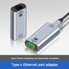 Удобное Простое Управление USB C Type-C Разъем-мама к RJ45 Разъем-мама Ethernet Гигабитный Проводной Сетевой LAN Адаптер