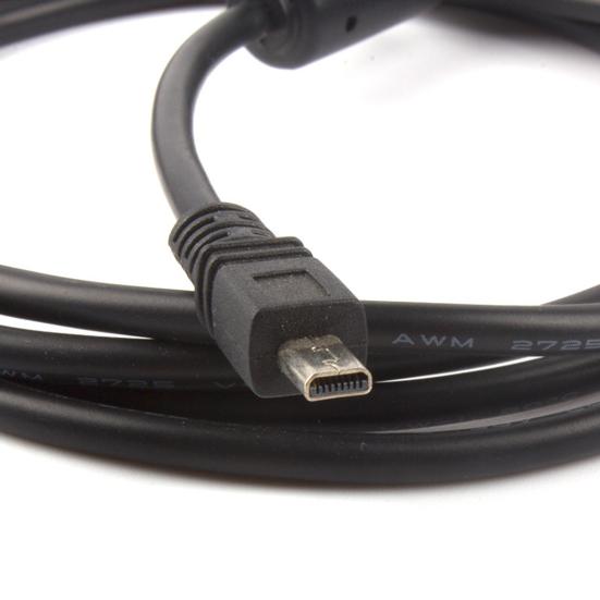 USB-кабель длиной 150 см Легкое подключение Стабильная передача Высокоскоростная передача UC-E6 8-контактный Кабель для передачи данных Mini USB для камеры Nikon