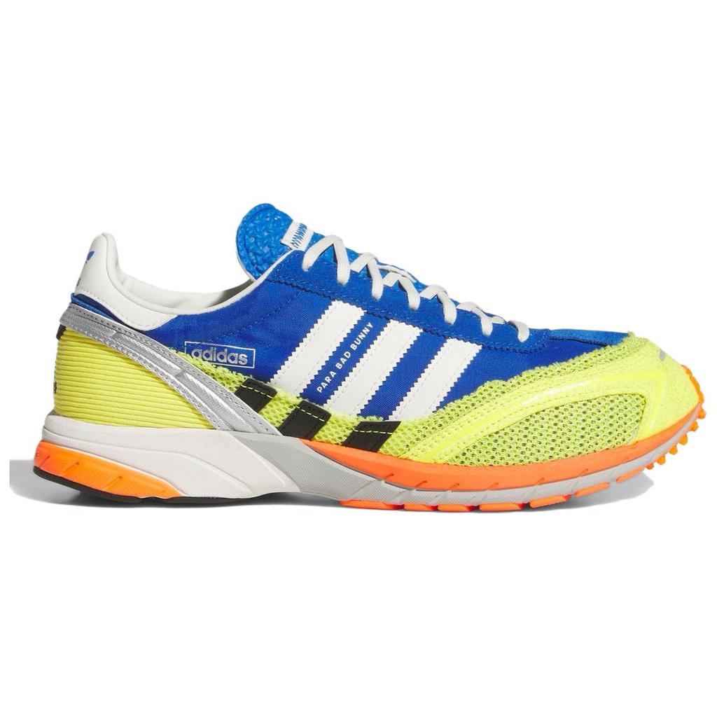 Bad Bunny x adidas Adizero SL72 Активные Унисекс Кроссовки Синий Основной Белый Шокирующий Желтый JQ8757