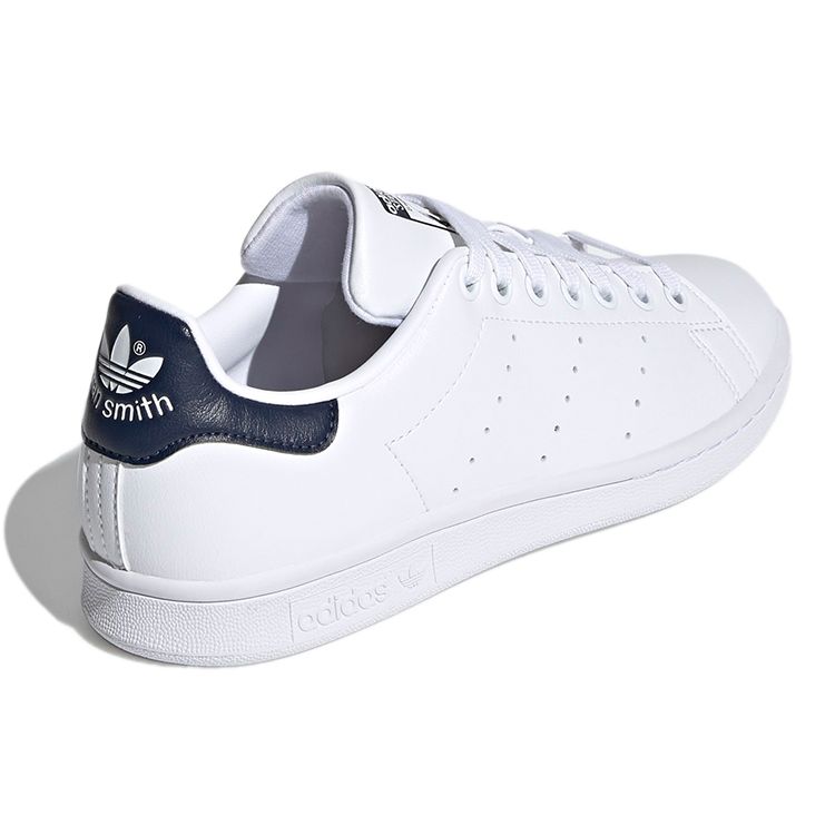 adidas Кроссовки Stan Smith Primegreen Белый Коллегиальный Синий Женские Облачно-Белый Обувь-Белый Q47224