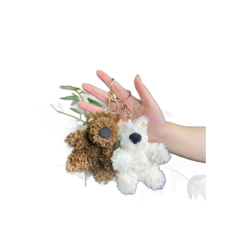 Charming Plush Small Dog Keychain With Ultra Soft Pp Cotton Filling And Stylish Design