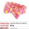 European & American Bow Flannel Hair Band - Wide Edge, Women's Face Wash Headband