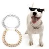 Pet Dog Bully Gold Chain Small And Medium-Sized Dog Collar Pet Necklace Jewelry Pet Supplies Dog Necklace