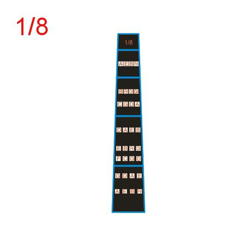 Beginners Music Tools Marker Practice Fiddle Finger Label Violin Sticker Scale stickers notes Cello