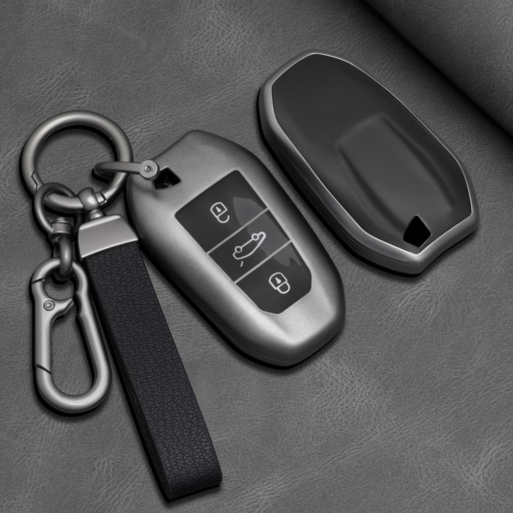 Чехол-накладка из ТПУ для автомобильного ключа Peugeot 308 408 508 2008 3008 4008 5008 Citroen C4 C4L C6 C3-Xr Picasso Ds3 Ds4 Ds5 Аксессуары