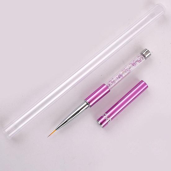 Практичная кисть для дизайна ногтей, многоразовая, легкая, сделай сам