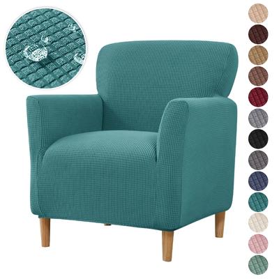 Водонепроницаемый чехол на кресло, эластичный чехол для одного дивана, мягкий эластичный чехол для одного маленького стула, чехлы для диванов для домашнего клуба, отеля